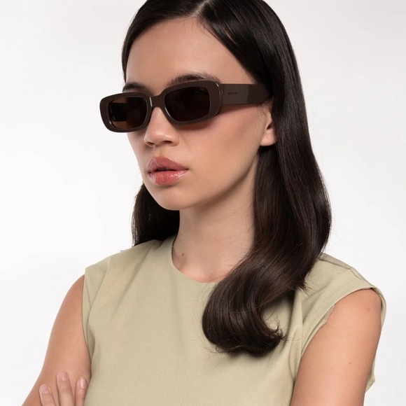 Anthropologie Black Matt & Nat Kiin 2 Sunglasses NWT - Picture 2 of 9